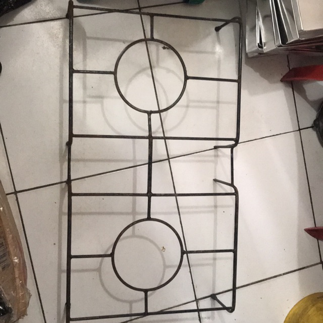 Rangka kompor / besi rangka kompor 2 lubang