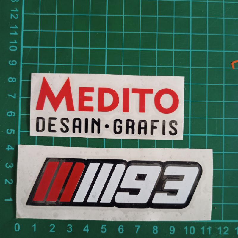 Sticker Cutting MM93