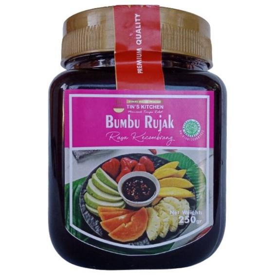 

BUMBU RUJAK TIN'S KITCHEN / BUMBU PRAKTIS / BUMBU SIAP PAKAI / BUMBU SIAP MASAK / TANPA PENGAWET DAN TANPA MSG