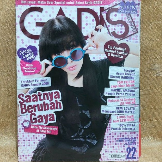 Majalah GADIS 11 - 20 Agustus 2009