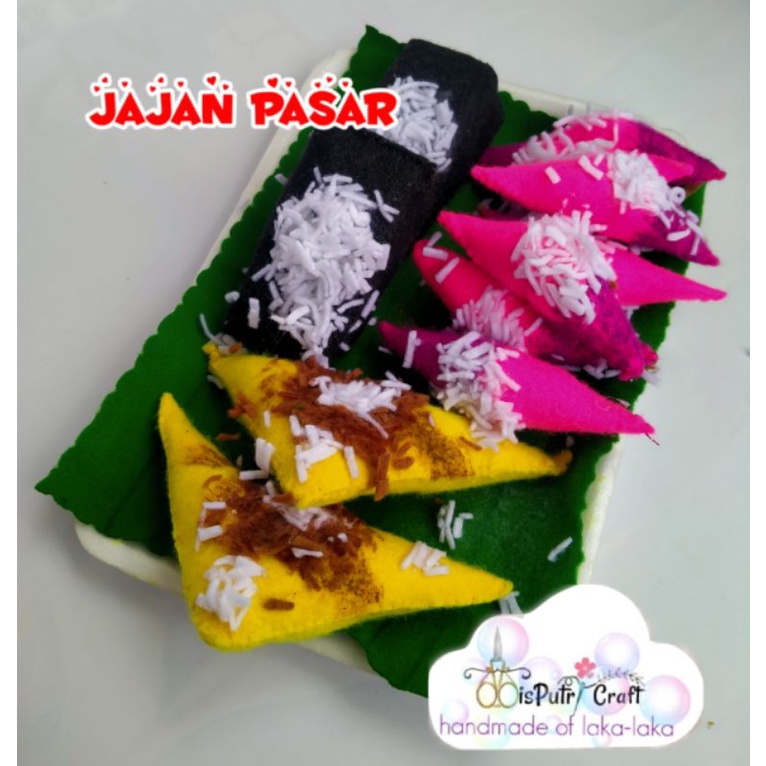 Replika Jajan Pasar paket lupis,cenil&ciwel