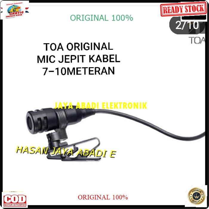 G65 ORIGINAL MIC TOA JEPIT KABEL 8 METER KANCING KERAH BAJU MIKROPHONE CLIP ON KLIP TIE CONDENSOR SENSITIF AUX MIKROPHONE MIK KARAOKE SOUND AUDIO KLIP CABLE PROFESIONAL PRO VOCAL KARAOKE MIKROPHONE AUDIO SYSTEM PANGGUNG DJ STUDIO SENSITIF