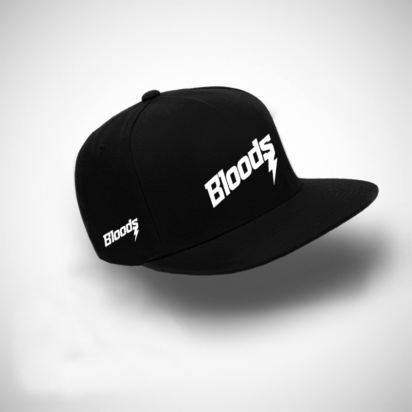 STORE JAYA Topi Snapback Bloods Best Seller White Premium / storecuan92