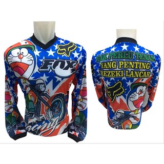 Jaket Jersey Racing Doraemon