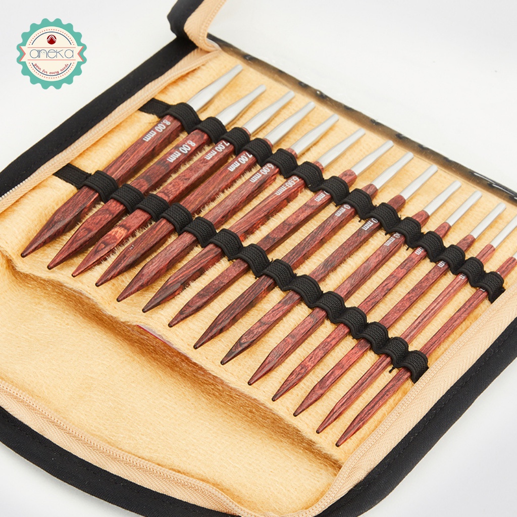 KnitPro Cubics - Alat / Jarum Rajut Interchangeable Needle Set ( Deluxe Set )