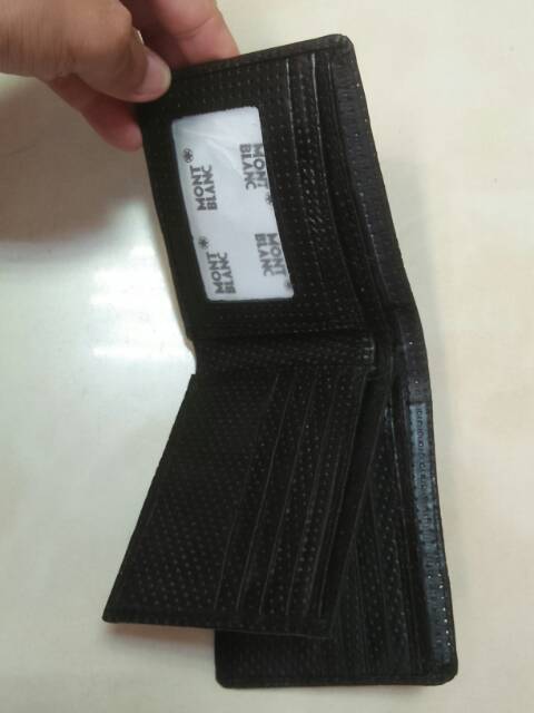 Dompet 3D kulit asli lipat pendek