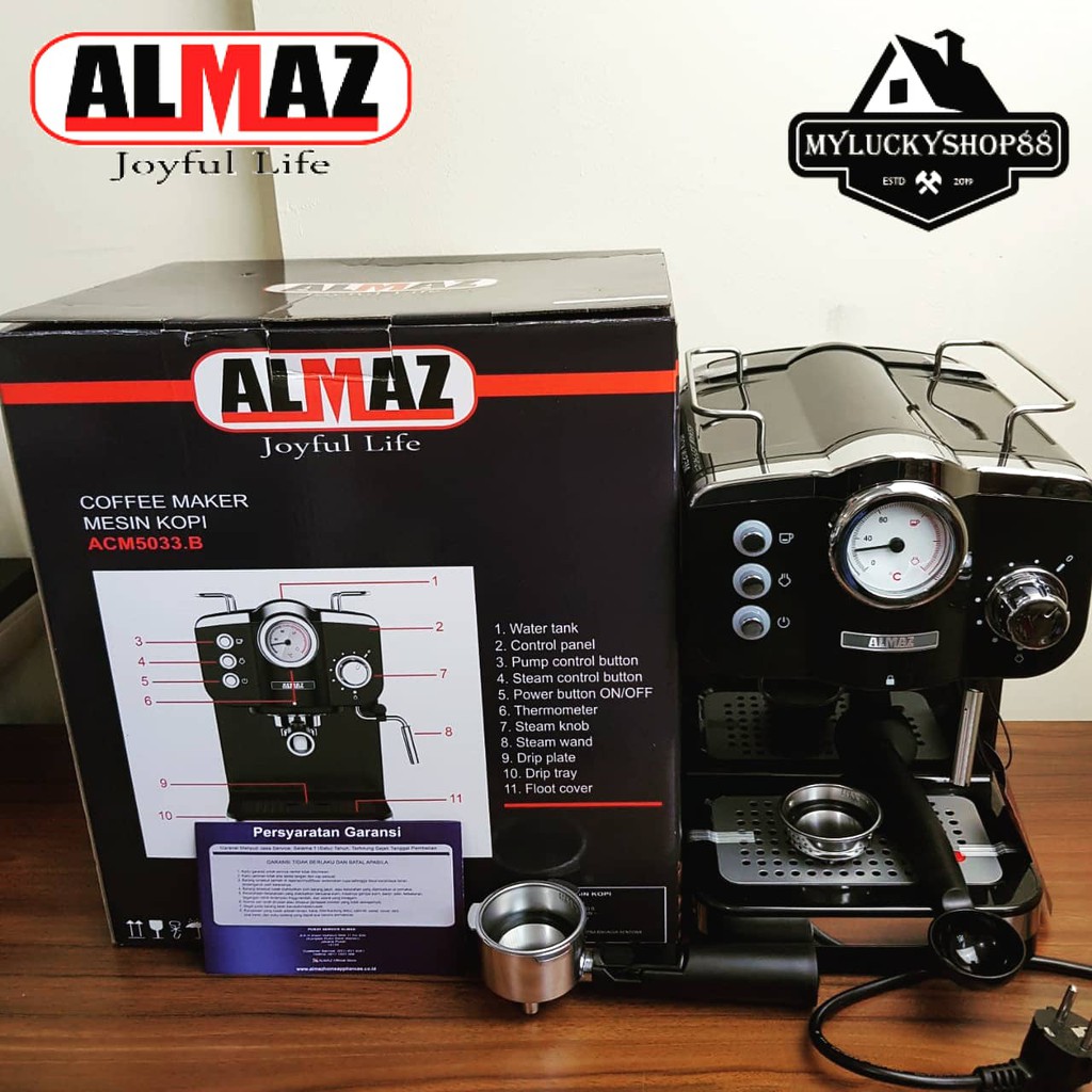 Almaz ACM5033 Mesin Kopi Espresso - ACM 5033 Espresso coffee Maker