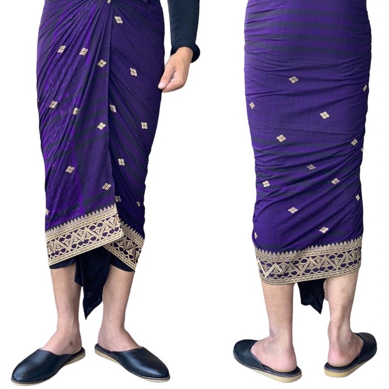 Saput Endek Ungu Metepi