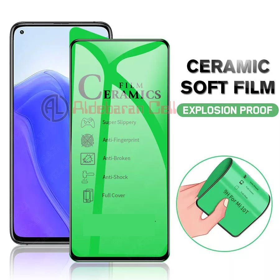 Tempered Glass Ceramic HD Realme X3 / X3 Superzoom Anti Gores Keramik Film Oppo Realme X3 Superzoom 