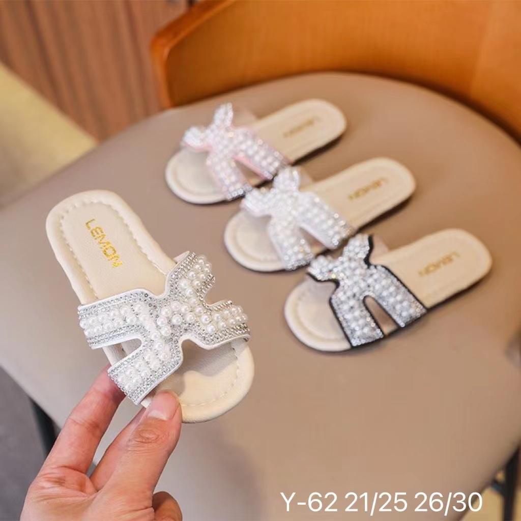 7.7   TERMURAH Sandal Slop Anak Perempuan  IMPORT READY STOK 21-30