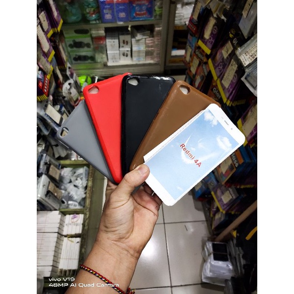 Silikon Xiaomi redmi 4a karet redmi 4a sofcase redmi 4a mantap murah meriah chrom