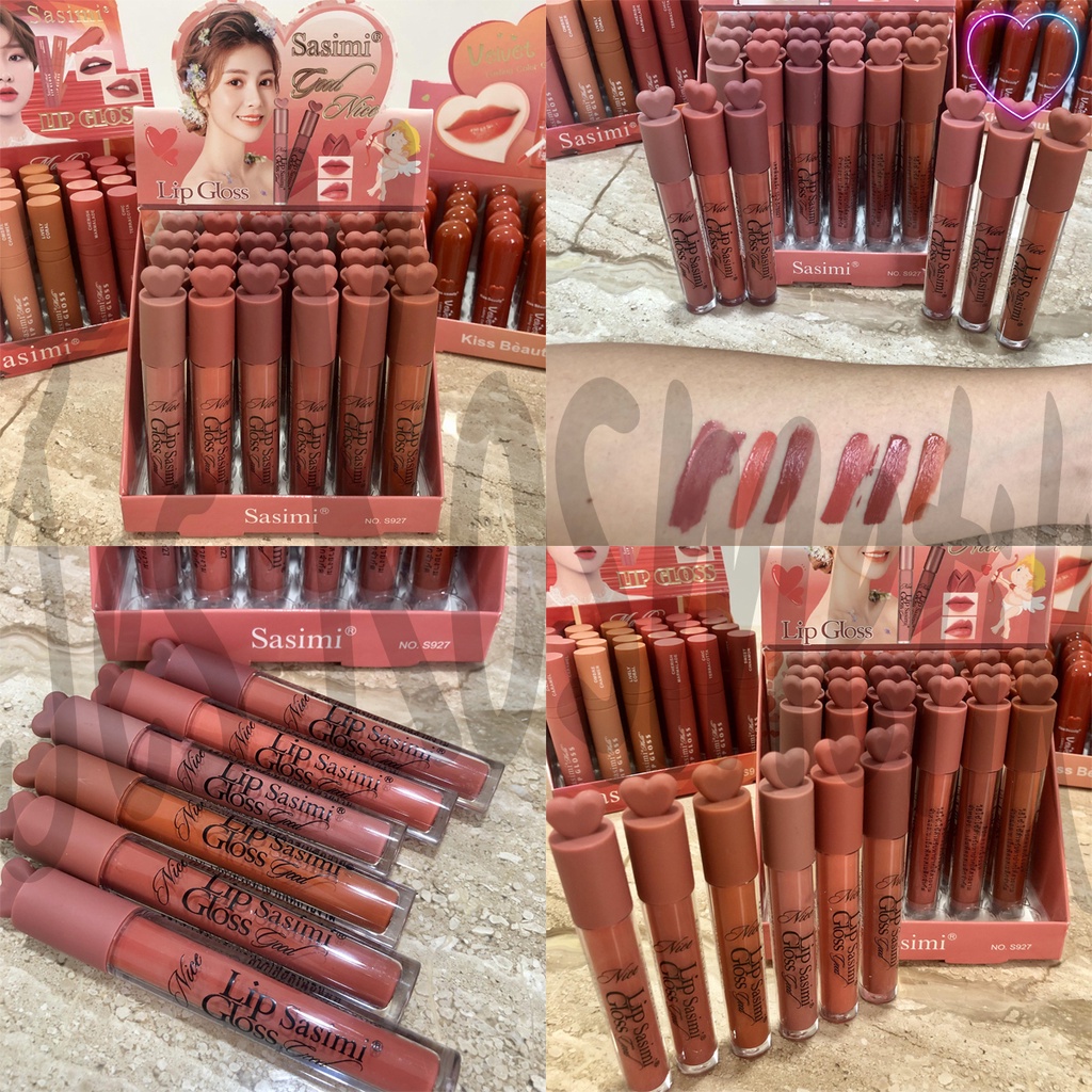 [LUSINAN] Sasimi Lipcream Lipgloss / Grosir Kosmetik