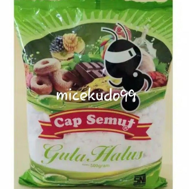 

GULA HALUS CAP SEMUT ICING SUGAR 500 GRAM