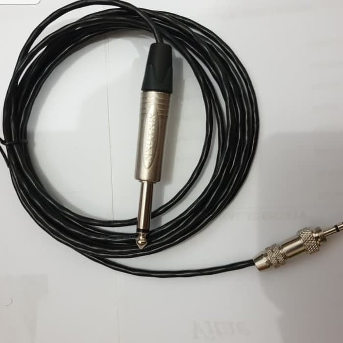 Kabel Audio Canare Jek 3.5mm Stereo to Akai 6.5mm HP to Mixer / Amply