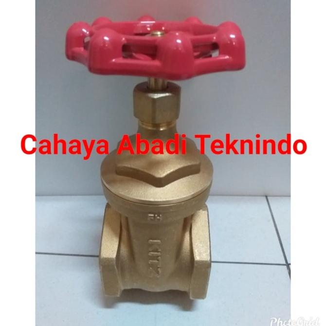 Gate Valve Kitz 2"(Inch) Gate Valve Kuningan Kitz 100% Original
