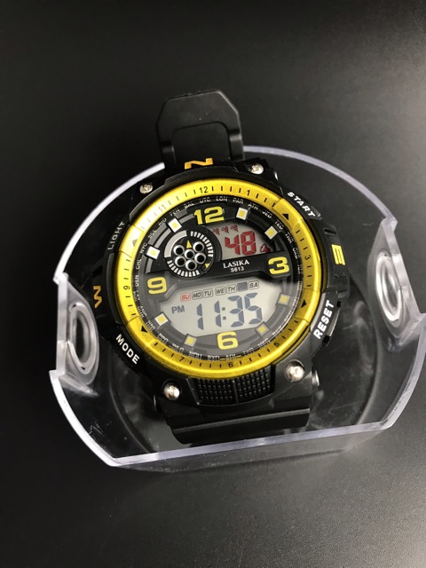 Jam Tangan anti air sporty digital dewasa lasika 613