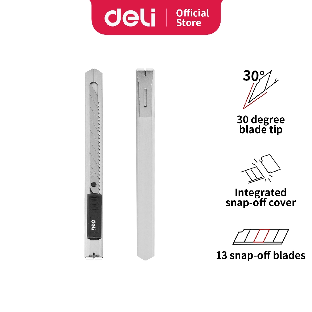 

Deli Cutter dengan pisau baja SK5 memudahkan untuk memotong sistem kunci manual aman E2034