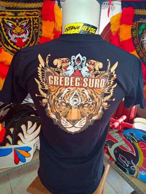 KAOS  BUDAYA REYOG PONOROGO JIEGEX JGB001 / kaos jatil / kaos jathil Ponorogo / kaos jaranan