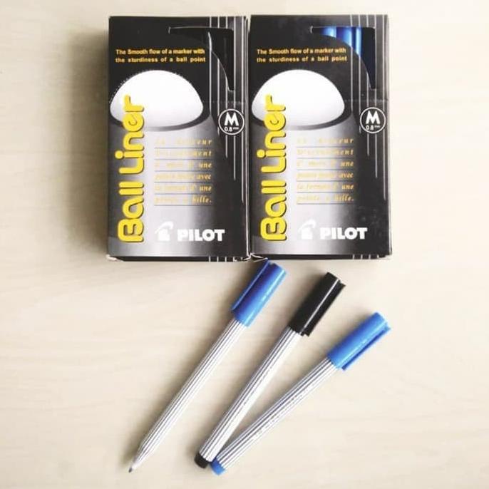 

Pulpen Pilot Balliner/Ballpoint 0.8mm(Biru,Hitam,Merah,Hijau)