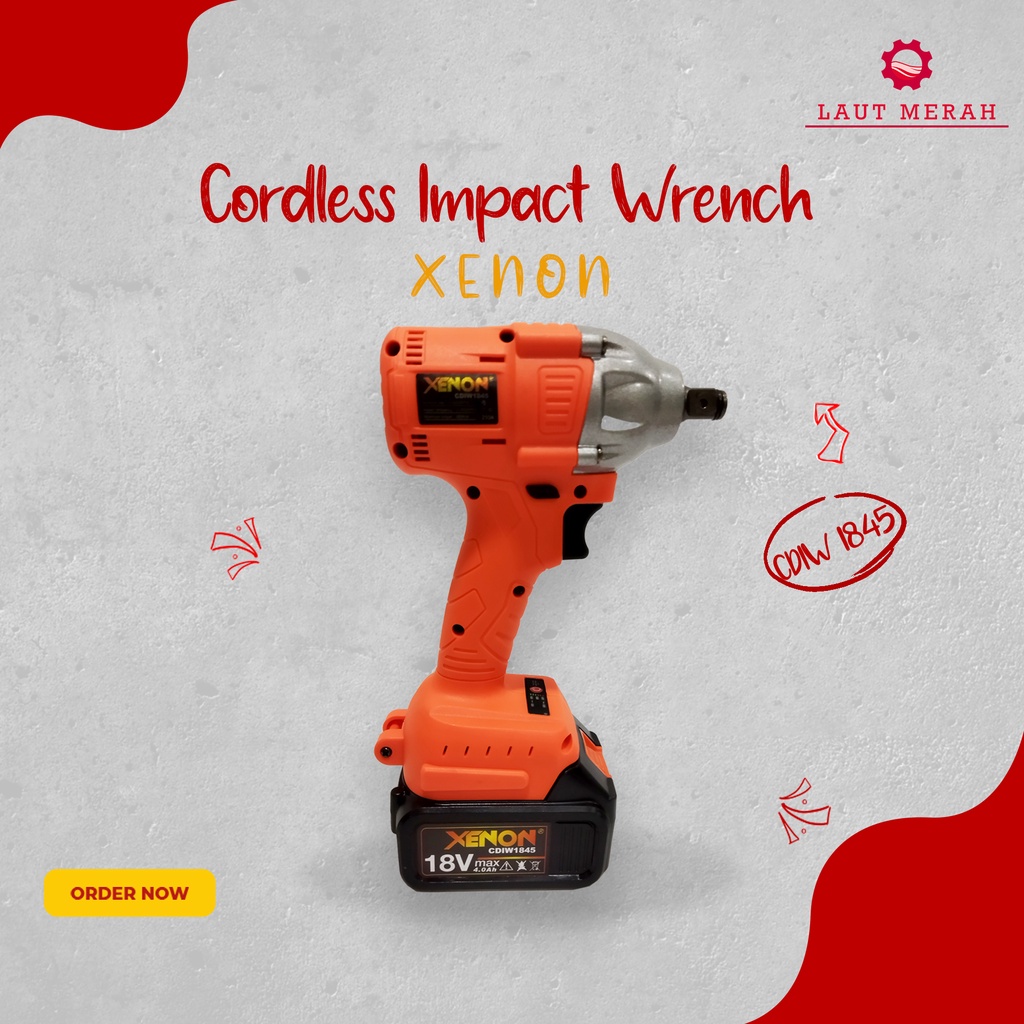 XENON XN-CDIW1845 18V Bor Pembuka Baut Roda