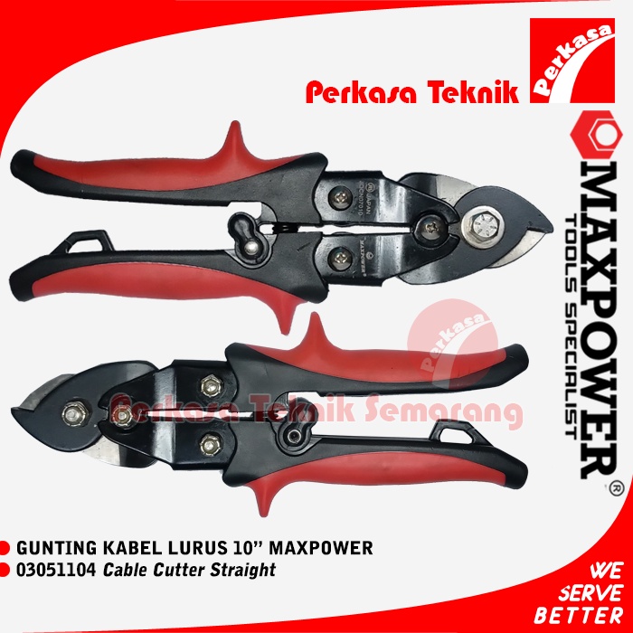 

MAXPOWER MAX03051104 Gunting Kabel Lurus 10" Cable Cutter Straight