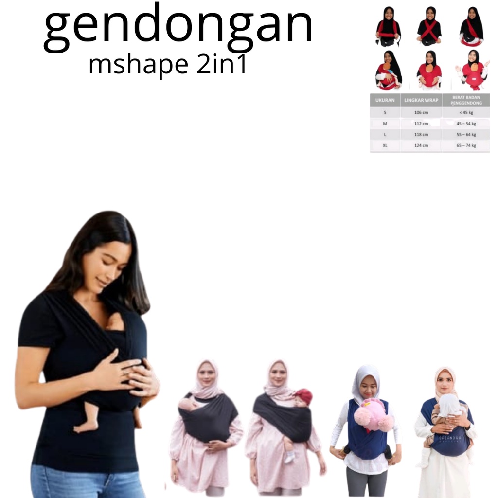 GENDONGAN BAYI INSTAN M SHAPE 2IN1 GEOS BAYI GENDONGAN TERBARU 2022 NAGITA SLAVINA GENDONGAN BABY WARP GENDONGAN KEKININ GENDONGAN LESTY GENDONGAN TRAVEING