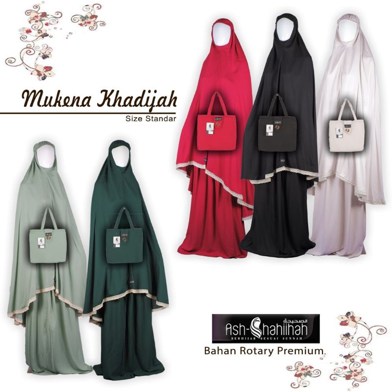 MUKENA BALI POLOS RAYON PREMIUM RENDA KHODIJAH MUKENA JUMBO MURAH