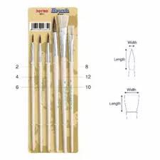 

KUAS LUKIS SET JOYKO 6 PCS / KUAS SEKOLAH / KUAS CAT AIR