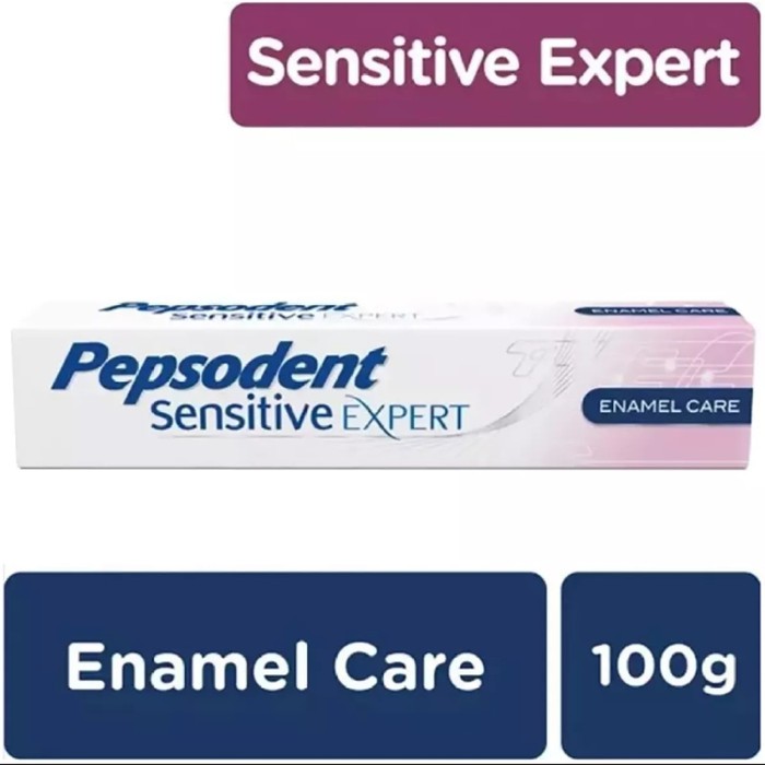 Pepsodent Sensitive Expert Enamel Care 100Gr / Gigi Sensitif / Pasta Gigi / Odol
