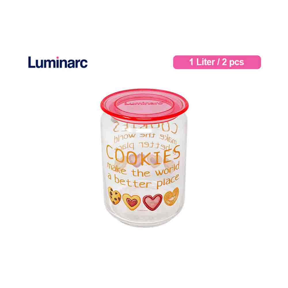 Luminarc Toples Rondo Cookies 1 ltr / 2 pcs
