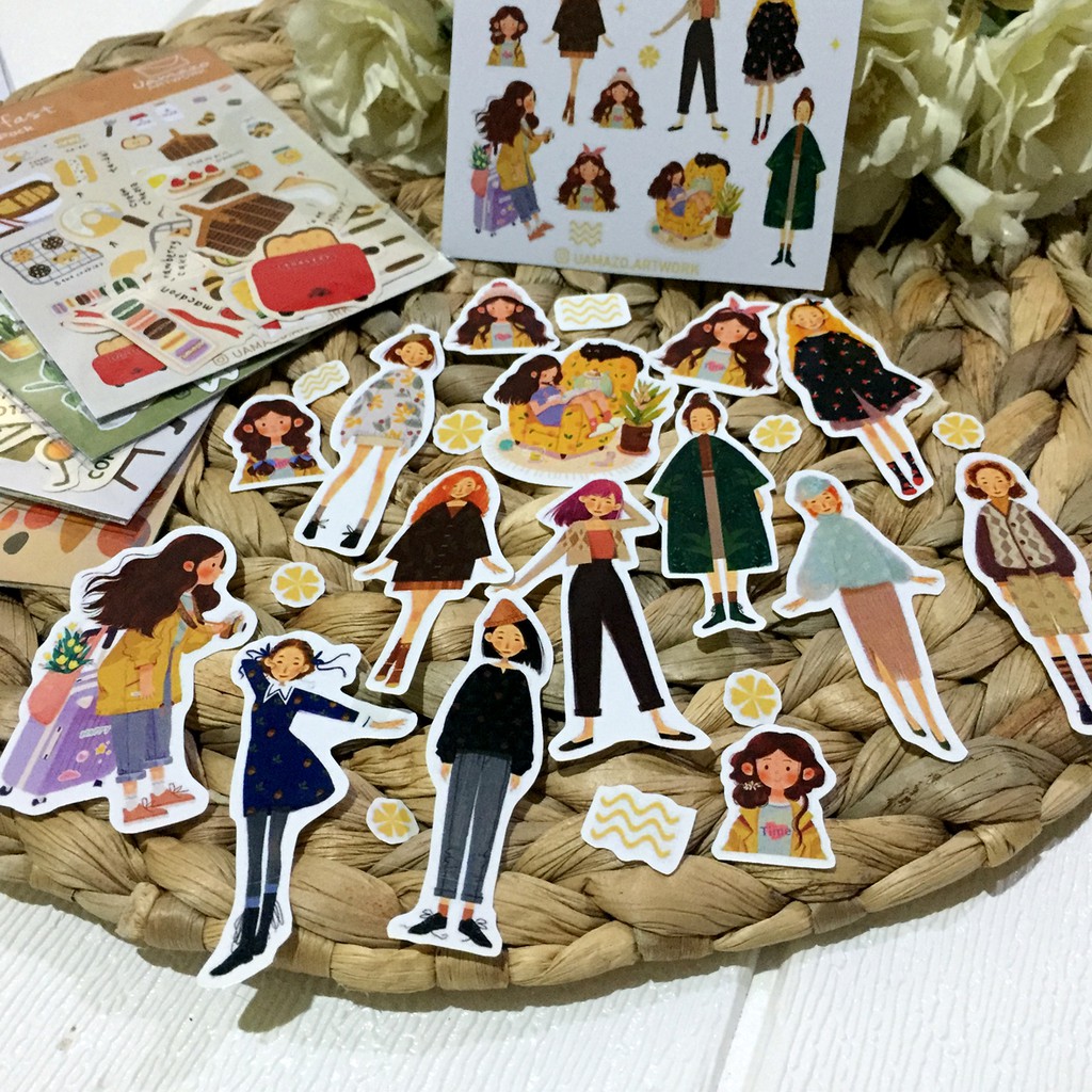 

Sticker Tumblr / Sweet Girls / Sticker Pack / Sticker Lucu / Sticker Aesthetic / Sticker Scrapbook