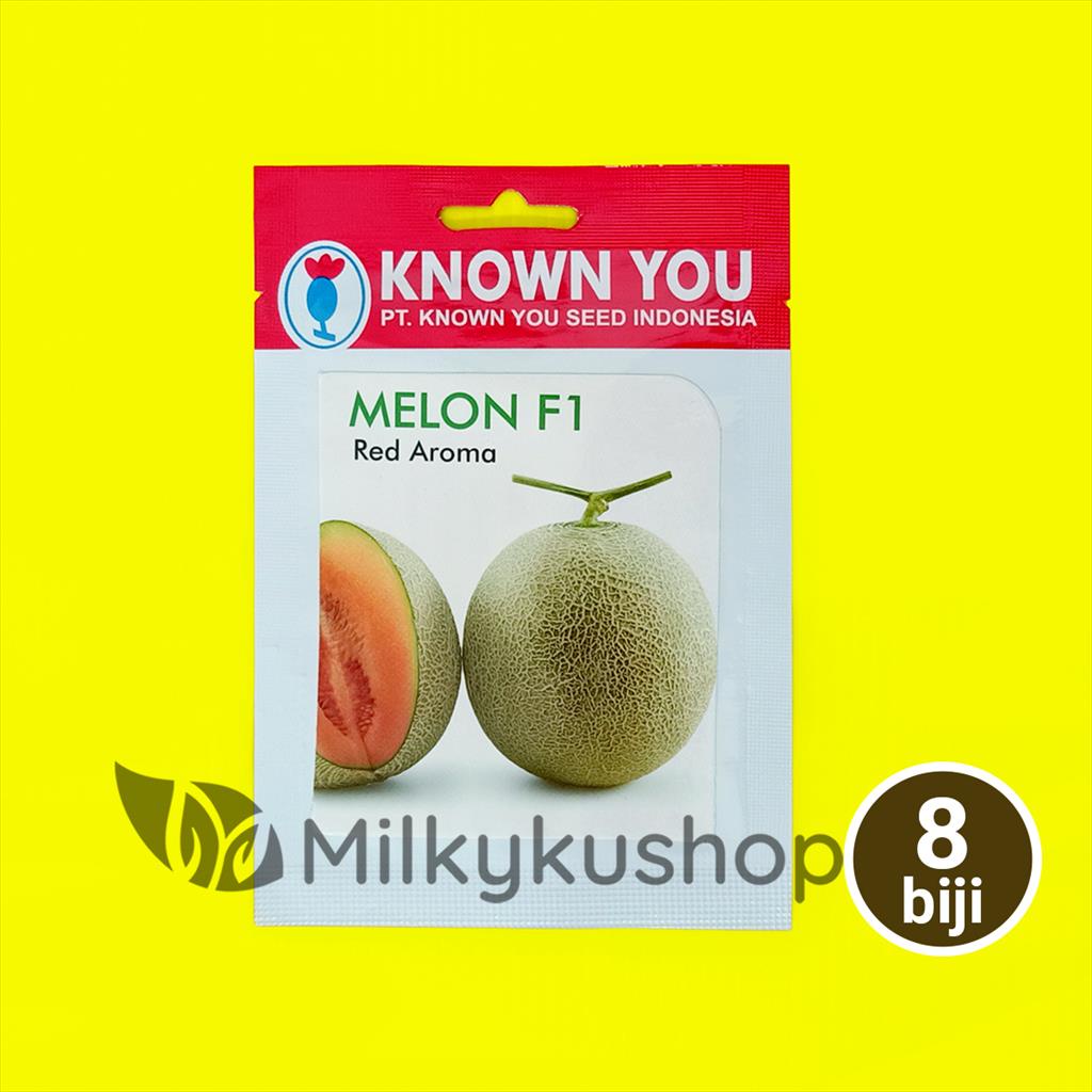 BENIH KYS KNOWN YOU SEED MELON F1 RED AROMA 8 BIJI KEMASAN PABRIK