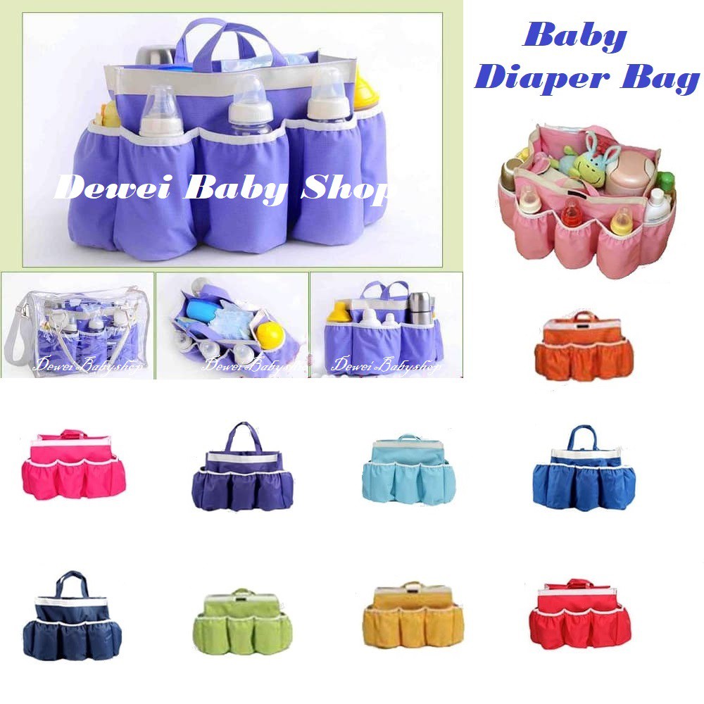 Tas Popok Bayi ( Baby Diaper Organizer Bag-Tas Perlengkapan Batita Unik )