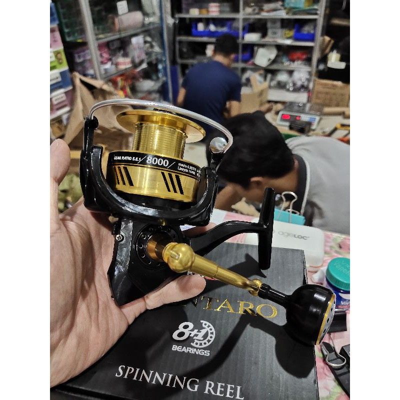 Reel pancing power handel kaizen zentaro 8000 reel laut