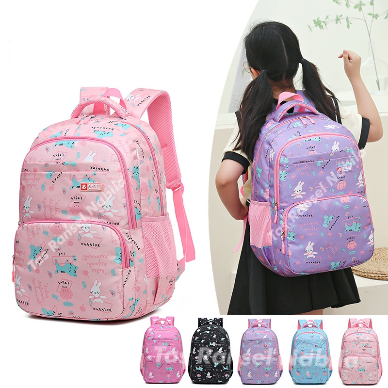 Tas Ransel  Sekolah Anak Perempuan TK SD SMP Backpack Wanita Premium Fashion Murah Import