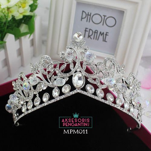 [READY STOCK] AKSESORIS PENGANTIN WANITA CROWN WEDDING MAHKOTA BRIDAL MPM011