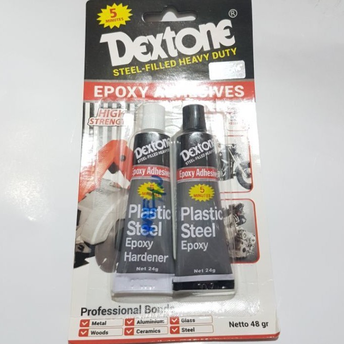 

LEM BESI 5 MENIT / LEM EPOXY DEXTONE