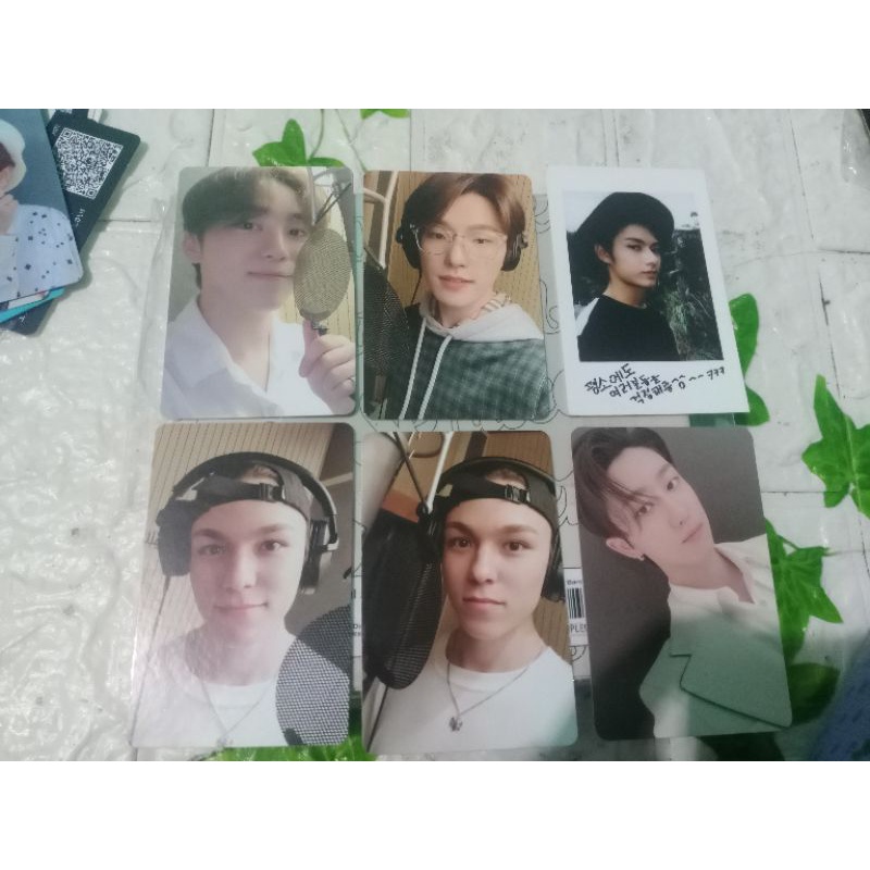 PHOTOCARD SEVENTEEN SEUNGKWAN, DINO, VERNON, JUN, THE 8. SEMICOLON YOUR CHOICE POLAROID BOYS BE