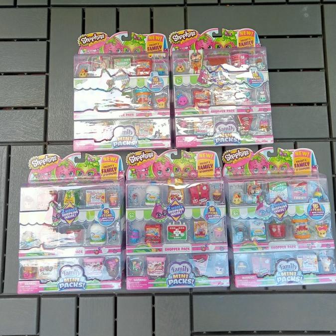 Shopkins Mini Packs Shopper 8 Pack ORIGINAL