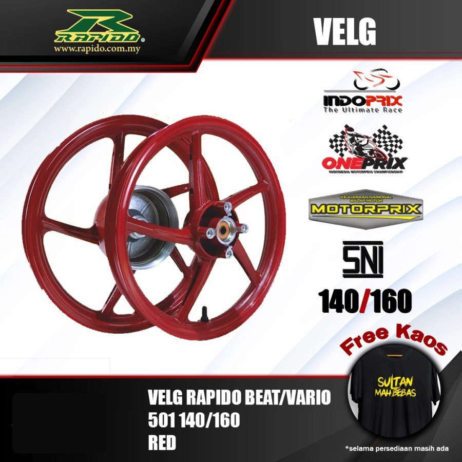 VELG RAPIDO BEAT/VARIO110 501 140/160