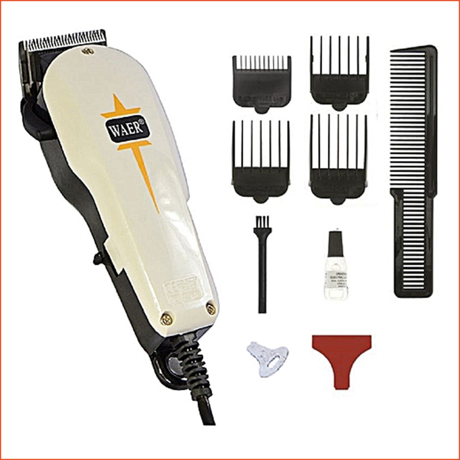 Alat Cukur Rambut Elektrik WAER WA-8808 / Mesin Cukur Rambut Listrik / Hair Clipper Proffessional