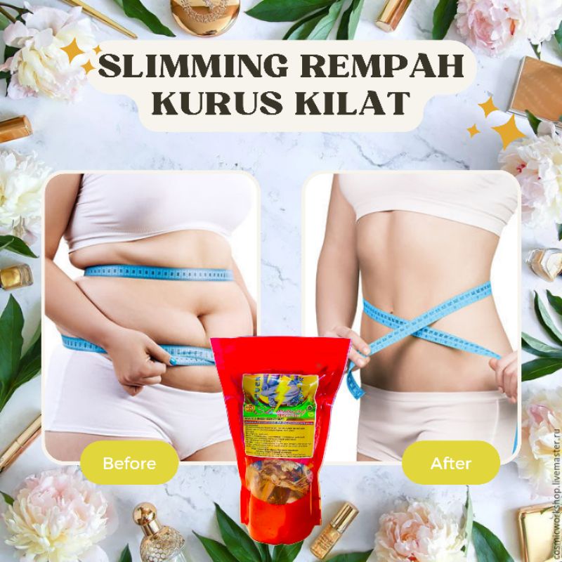 Rempah Slimming Pelangsing Badan Diet Herbal Ampuh Penurun Berat Badan Pembakar Lemak