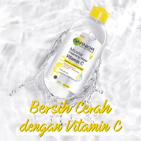 Garnier Micellar Cleansing Water Vitamin C |  Micellar Water Vit C-2