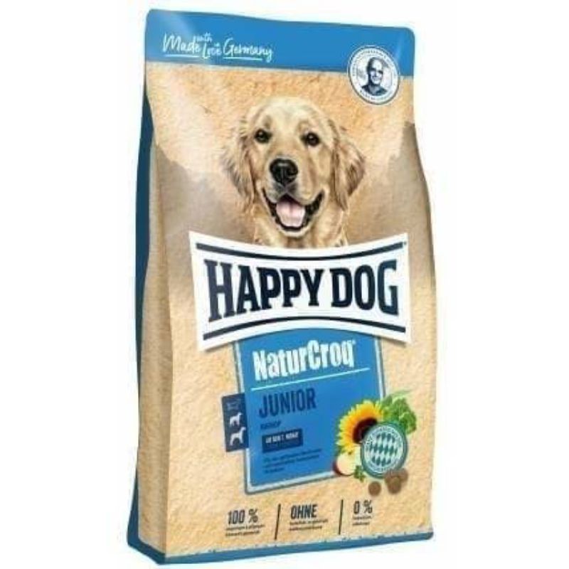 Happy Dog Makanan Anjing  Naturcroq junior 1kg