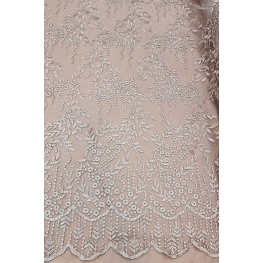 Tille Bordir Marchesa Tulle Etnik Kebaya