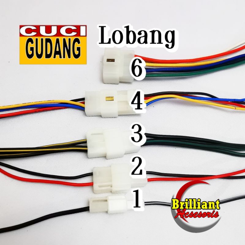 Cuci Gudang - Soket Cop Sambung - Lobang 1 / 2 / 3 / 4 / 6