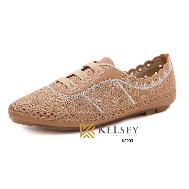(GRATIS ALAS KAKI) NICOLE SEPATU SLIP ON KELSEY KP903