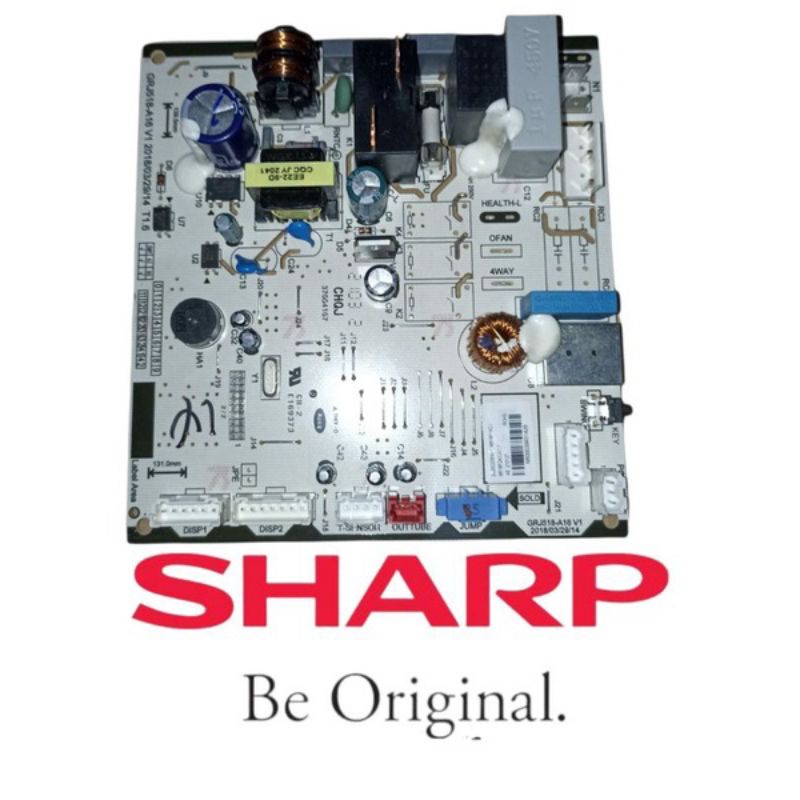 modul PCB indor ac sharp R32 original tipe UCY - 1/2pk - 1pk