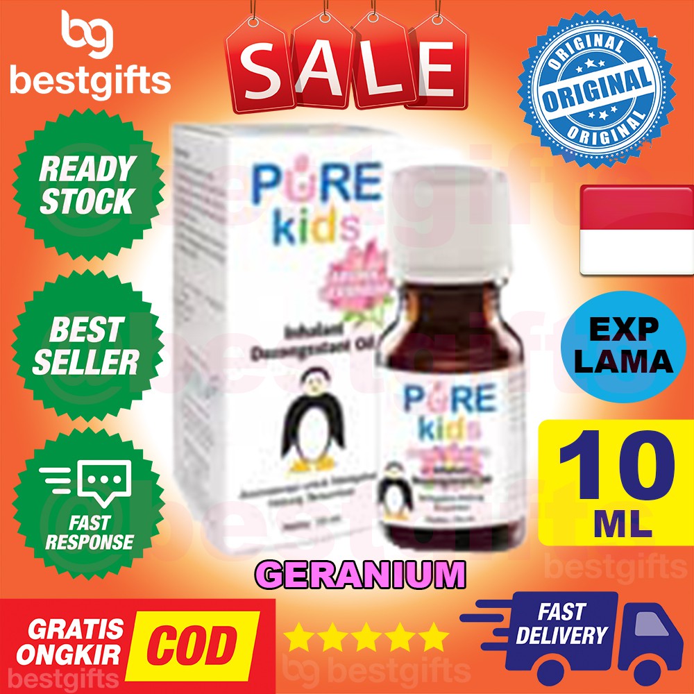 PAKET HEMAT PUREKIDS PUREBABY PURE KIDS BABY: 2 INHALANT OIL + TUNGKU + 6 PCS LILIN MURAH