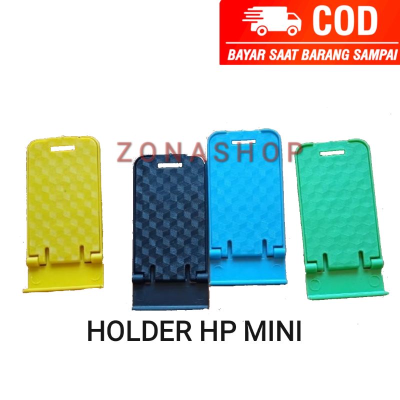 Dudukan Hp Mini Stand Kursi hp Folding Phone Holder Tablet  Tatakan Kursi hp Tempat Duduk hp holder hp lipat praktis